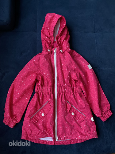 Весенняя куртка розовая Reima 116 см (фото #1)