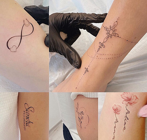 Тату , мини-тату , tattoo (4 фото из 4)
