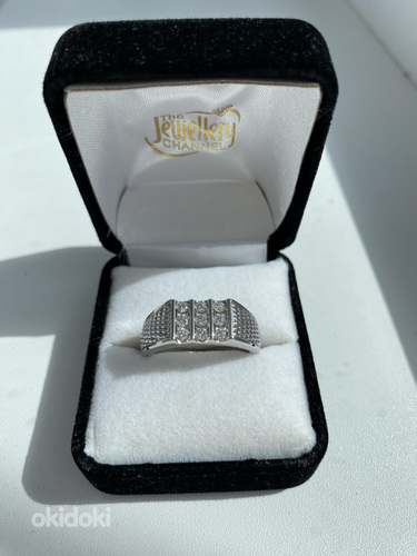 Мужское золотое кольцо с бриллиантами (фото #3)