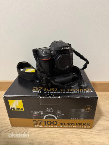 Nikon D7100 + Neewer батарейная ручка (+коробка)