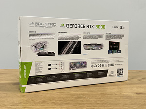 ASUS ROG Strix GeForce RTX 3090 White Edition videokaart (5 foto / 5)