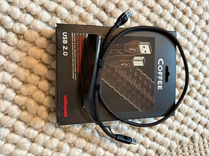 Audioquest; USB kaabel; A - B; Coffee; Diamond (2 foto / 2)