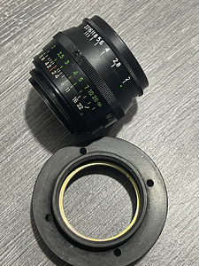 Jupiter 8 50mm F/2, Black! USSR Lens (2 foto / 2)