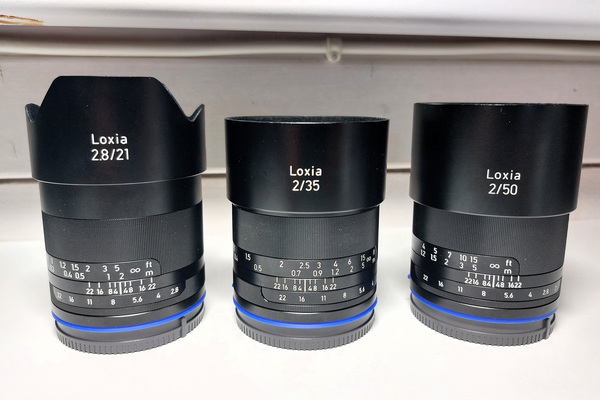 Zeiss Loxia manuaalsed objektiivid (Sony E)