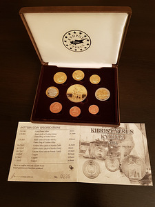 Образец евро Кипр 2004