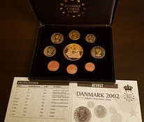 Пробные евро Дания 2002