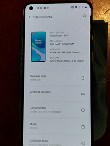 MÜÜA kasutatud Oneplus 8T (2 foto / 3)