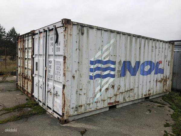 Б/у морской контейнер 20DC 6м (20 футов) в Мустамяе. (фото #1)