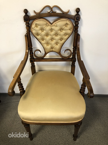 Античный комплект стульев (фото #5)