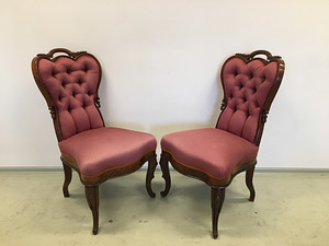 2 väga kaunist rokokoo stiilis tooli (2 foto / 10)
