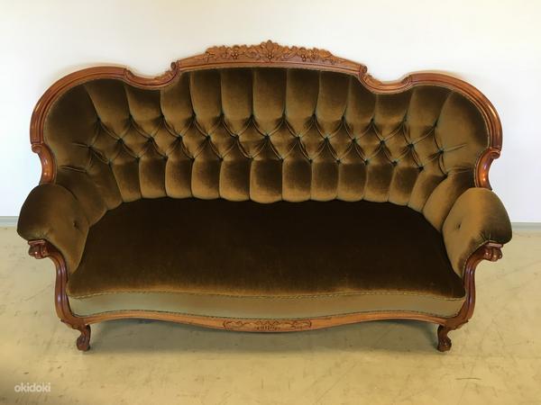 Великолепный диван-кушетка в стиле рококо (фото #3)