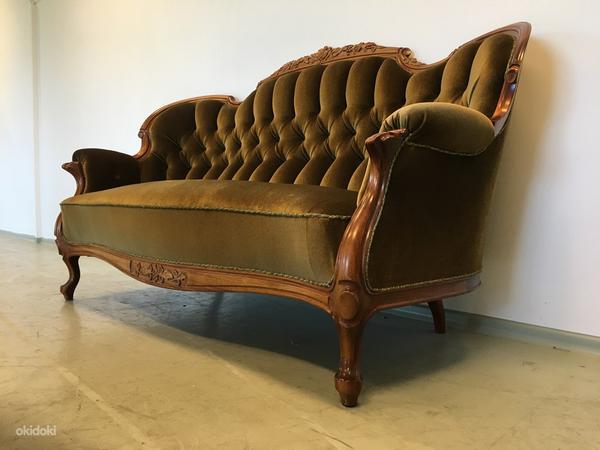 Великолепный диван-кушетка в стиле рококо (фото #4)