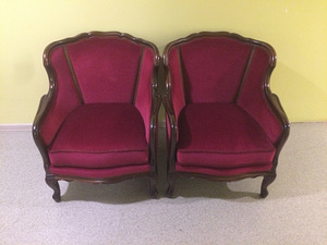 2 rokokoo stiilis tugitooli (2 foto / 9)