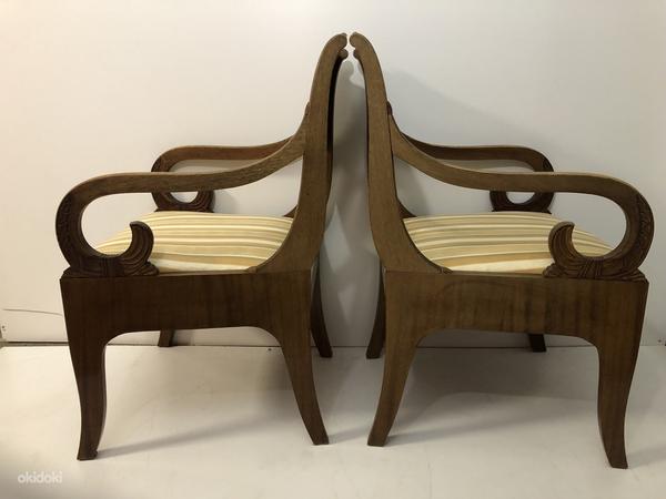 2 кресла в стиле бидермейер (фото #4)