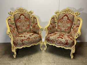 Rokokoo stiilis tugitoolid (3 foto / 9)