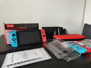 Nintendo Switch V1 CFW + 128GB SD (1 foto / 3)