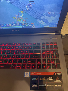 MSI GV62 sülearvuti (2 foto / 3)
