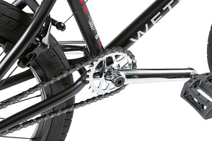 Велосипед bmx weThePeople CRS FC 20,25TT черный матовый UUS (6 фото из 7)