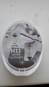 H11 OptiBright lambid - Toyota originaal