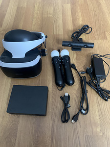 Комплект PlayStation VR + пульты дистанционного управления