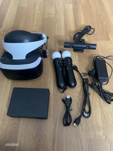 Комплект PlayStation VR + пульты дистанционного управления (фото #1)