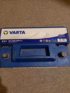 Аккумулятор VARTA 12V 74Ah 680A (3 фото из 3)