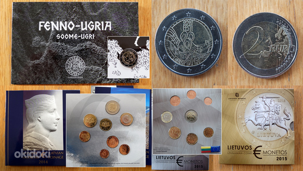 Коллекция монет: Эстония, Латвия, Литва (фото #1)