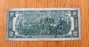 USA 2 dollarit rahatäht 1976 (2 foto / 2)