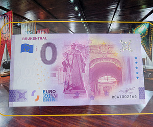 0-euro suveniirpangatäht Brukenthal, Rumeenia, 2024 (1 foto / 4)