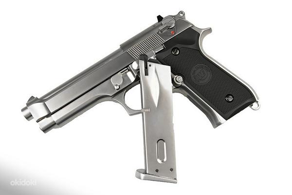 WE Tech Beretta M92 GBB V.2 with LED Pistol Case (foto #2)