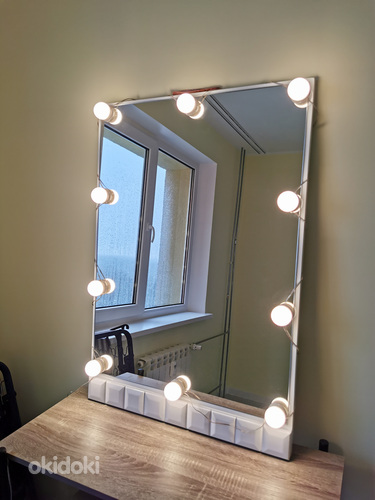 Peegel lisalampidega / зеркало с лампочками (фото #2)
