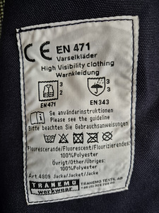 Uus sügis-kevad jope."Tranemo workwear" Suurus S (3 foto / 5)