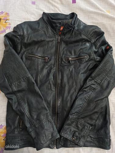 Новая кожаная куртка Emilio Adani р.48-50 Германия. (фото #6)