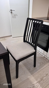 IKEA EKEDALEN täispuidust toolid (4 tk) (2 foto / 6)