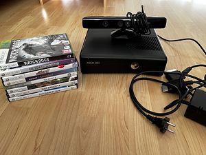 Xbox 360 (Kinect + игры) (1 фото из 3)