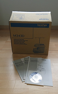 Brother M-343D overlok (5 foto / 6)