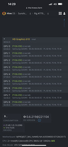 9x P106-90 6GB Miner Kaevur (3 foto / 3)