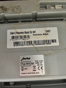 Jura Ena5 espressomasin (4 foto / 4)