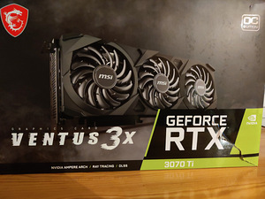 Uhiuus MSI GEFORCE 3070 Ti (1 foto / 1)