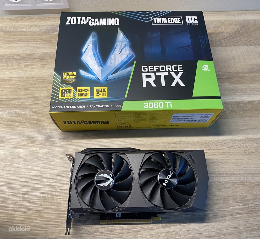 Zotac Geforce Rtx™ 3060 Ti Twin Edge Oc Tallinn Komponendid Varuosad Videokaardid Osta Ja 2553