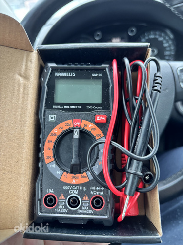 Digitaalne multimeeter KAIWEETS KM100 (2000 loendust)