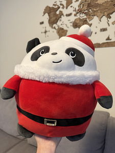 Jõulukostüümis panda mänguasi (1 foto / 2)