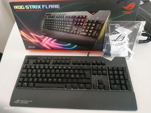ASUS ROG Strix Flare RGB mängu klaviatuur (foto #5)