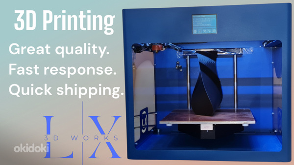 3D Printimine, skaneerimine, modelleerimine. Operatiivne.