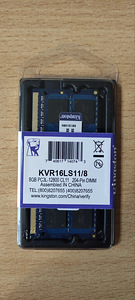 Kingston 8GB DDR3L RAM mälu (1600 MHz) (1 foto / 1)