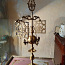 Большая масляная лампа со львами (бронза, латунь) (фото #1)