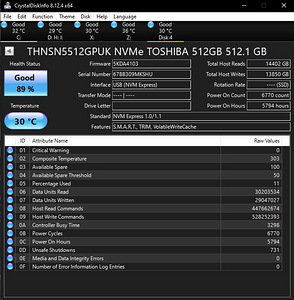 Toshiba 512gb nvme (4 foto / 10)