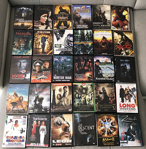 DVD-d välismaiste filmidega (1 foto / 2)