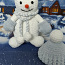 Вязанный снеговичек (фото #5)