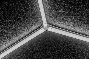 Hexagonal lights (for garage, gym, office) (3 foto / 5)